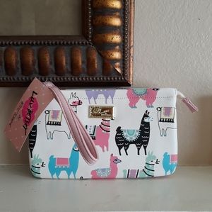 NWT Betsey Johnson Llama Purse Wristlet